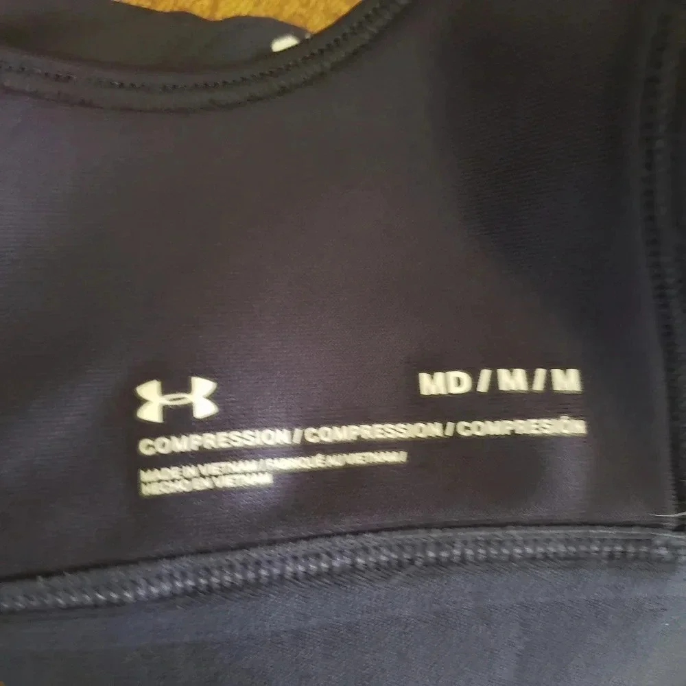 *UNDER ARMOUR  sports bra, blue - Picture 3 of 3